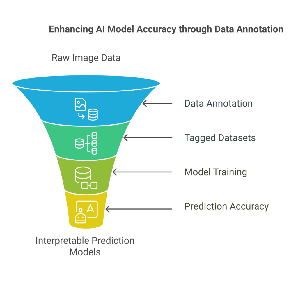 Enhancing AI Model Accuracy through Data Annotation